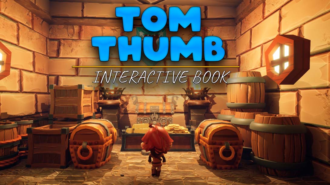 【美版】汤姆拇指:互动书 Tom Thumb: Interactive Book_0