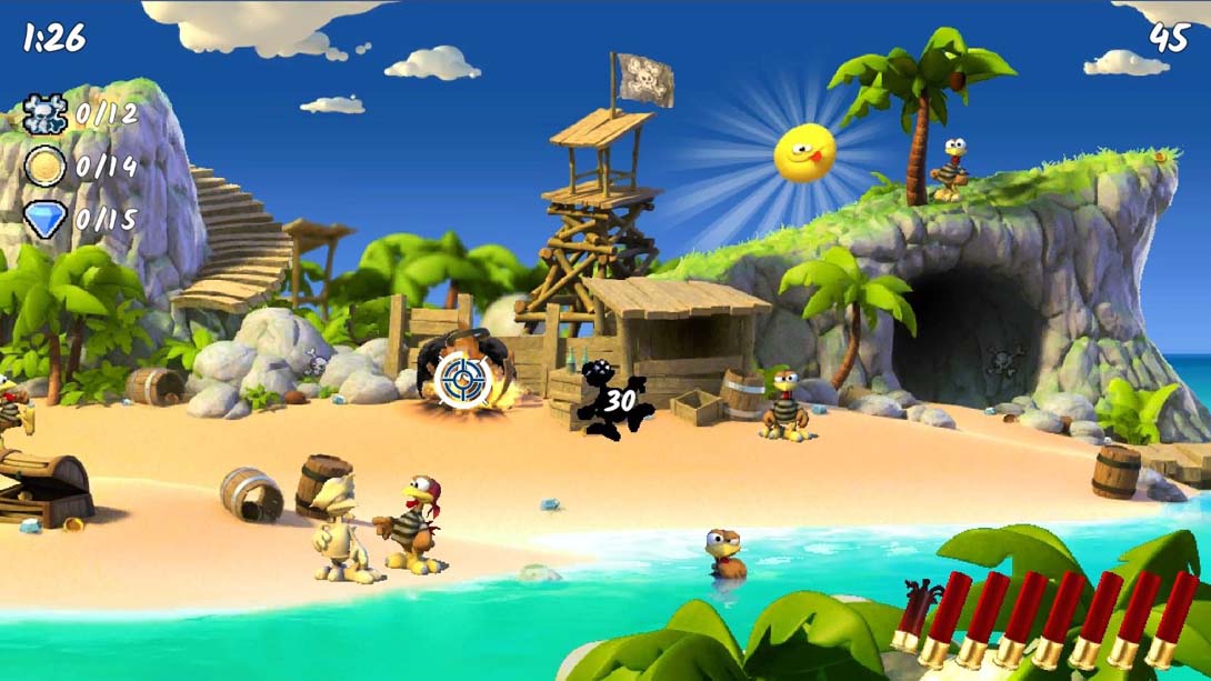 【美版】摩尔洪海贼团 - 疯鸡海贼团  Moorhuhn Pirates - Crazy Chicken Pirates_1