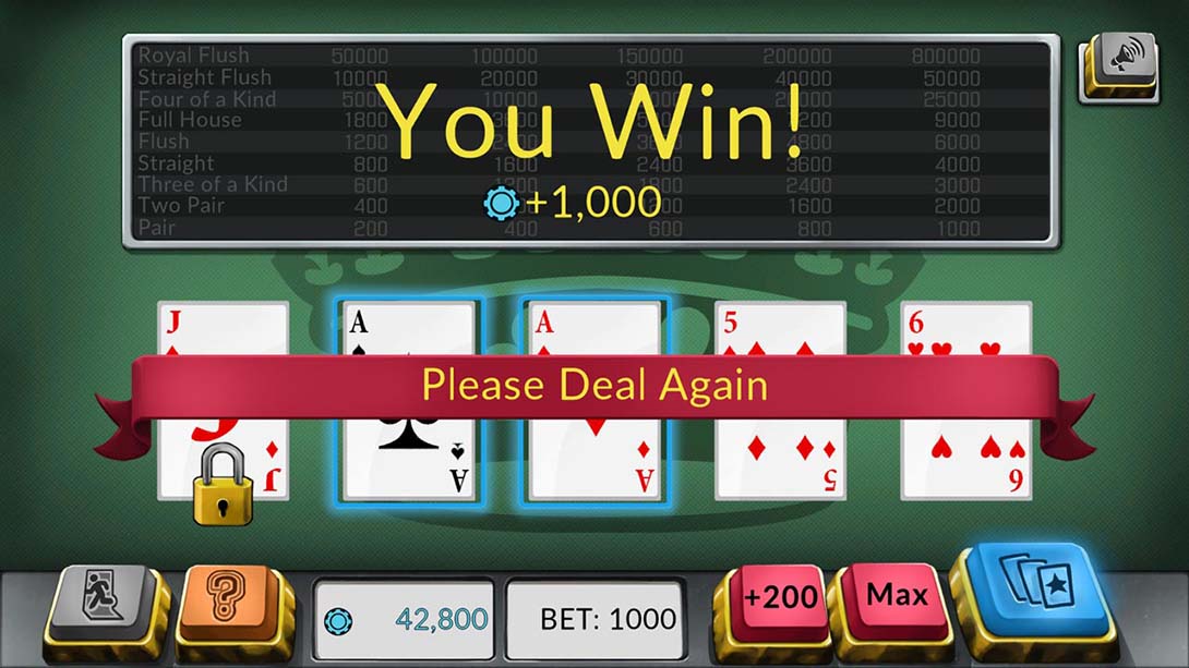 四王：视频扑克 Four Kings Video Poker_4