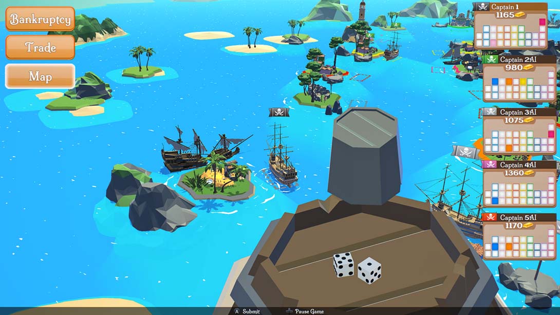 【美版】海盗黄金:加勒比宝藏 Piratepoly Gold: Caribbean Treasure_4